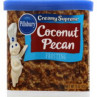 Pillsbury Frosting, Coconut Pecan - 15 Ounce 