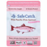 Safe Catch Pink Salmon, Wild Pacific, Skinless & Boneless - 3 Ounce 