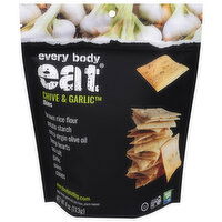 Every Body Eat Thins, Chive & Garlic - 4 Ounce 