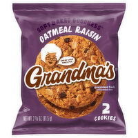 Grandma's Cookies, Oatmeal Raisin - 2 Each 