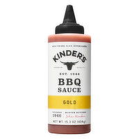 Kinder's BBQ Sauce, Gold - 15.3 Ounce 