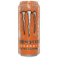 Monster Energy Drink, Zero Sugar, Ultra Sunrise