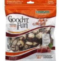 Healthy Hide Chews, Triple-Flavor Mini-Bones - 18 Each 