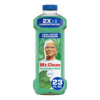 Mr. Clean 2X Concentrated Multi Surface Cleaner with Febreze Meadows & Rain Scent, All Purpose Cleaner - 23 Fluid ounce 