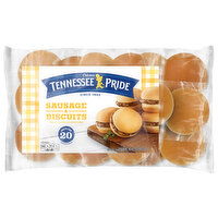 Odom's Tennessee Pride Sausage and Biscuits Snack Size Frozen Breakfast Sandwiches