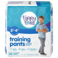 Tippy Toes Training Pants, for Boys, 3T-4T (32-40 lb) - 22 Each 