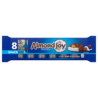 Almond Joy Candy Bar, Coconut & Almond Chocolate, Snack Size - 8 Each 