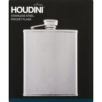 Houdini Pocket Flask, Stainless Steel - 1 Each 