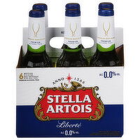 Stella Artois Malt Beverage, Liberte, Alcohol Free - 6 Each 