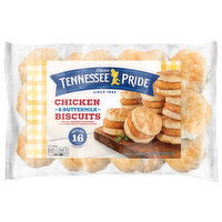 Odom's Tennessee Pride Sandwich, Chicken & Buttermilk Biscuits, Snack Size - 8 Each 