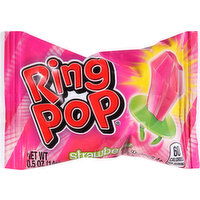 Ring Pop Candy, Strawberry - 0.5 Ounce 