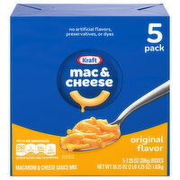 Kraft Mac & Cheese, Original Flavor, 5 Pack