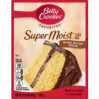 Betty Crocker Cake Mix, Butter Recipe Yellow