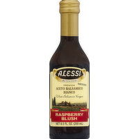 Alessi Vinegar, White Balsamic, Raspberry Blush - 8.5 Ounce 