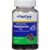 TopCare Melatonin, 5 mg, Gummies, Blackberry Flavor - 90 Each 