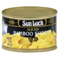 Sun Luck Bamboo Shoots, Sliced - 8 Ounce 