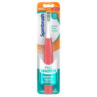 Spinbrush Toothbrush, Powered, Medium, 8+ - 1 Each 