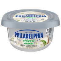 Philadelphia Cream Cheese Spread, Chive & Onion - 7.5 Ounce 