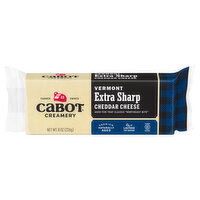 Cabot Cheese, Vermont, Extra Sharp Cheddar - 8 Ounce 