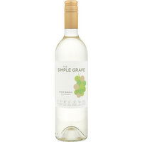 The Simple Grape Pinot Grigio, California - 750 Milliliter