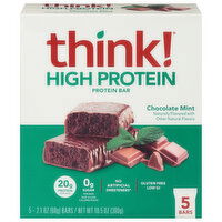 Think! High Protein Bars, Chocolate Mint