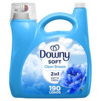 Downy Fabric Softener Liquid, Clean Breeze Scent - 140 Fluid ounce 