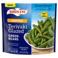 Birds Eye Green Beans, Teriyaki Glazed, Sauced