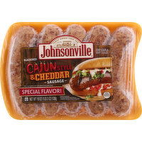 Johnsonville Sausage, Cajun Style & Cheddar, Blackened