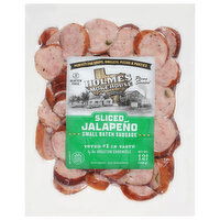 Holmes Smokehouse Sausage, Small Batch, Jalapeno, Sliced - 12 Ounce 