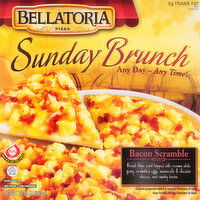 Bellatoria Pizza, Bacon Scramble - 13.55 Ounce 