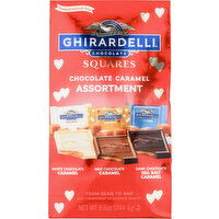 Ghirardelli Chocolate Caramel, Assortment, Squares, Limited Edition - 8.6 Ounce 