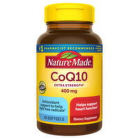 Nature Made CoQ10, Extra Strength, 400 mg, Softgels - 40 Each 