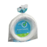 Simply Done Foam Bowls ( 30 oz ) - 10 Each 