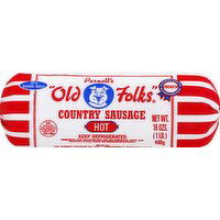 Purnells Country Sausage, Hot