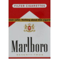 Marlboro Cigarettes, Filter, Seventy-Twos - 20 Each 