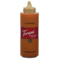 Torani Puremade Sauce, Caramel - 16.5 Ounce 