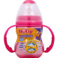 Nuby 3 Stage Grow Nurser, 3+ Months.  - 8 Ounce 