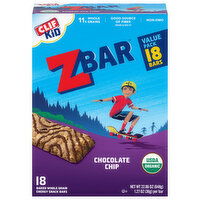 Zbar Energy Snack Bars, Chocolate Chip, Value Pack