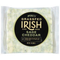 McCall's Cheese, Sage Cheddar, Irish, Grassfed