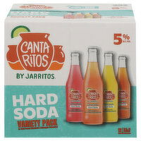 Cantaritos Hard Soda, Variety Pack - 12 Each 