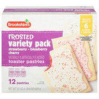 Brookshire's Frosted Variety Pack Toaster Pastries - 22 Ounce 