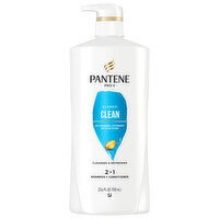 Pantene Shampoo + Conditioner, Classic Clean, 2 in 1