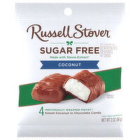 Russell Stover Chocolate Candy, Sugar Free, Coconut - 4 Each