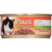 Paws Happy Life Cat Food, Mixed Grill, Classic - 5.5 Ounce 