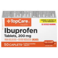 TopCare Ibuprofen, 200 mg, Tablets - 50 Each 