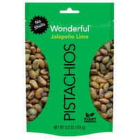 Wonderful No Shells Jalapeno Lime Pistachios - 5.5 Ounce