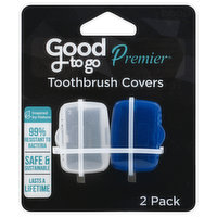 Good To Go Toothbrush Covers, 2 Pack - 2 Each 