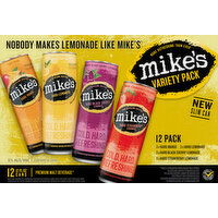 Mike's Beer, Malt Beverage, Premium,Variety Pack, 12 Pack - 12 Each 