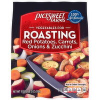 Pictsweet Farms Vegetables for Roasting, Red Potatoes, Carrots, Onions & Zucchini - 18 Ounce 