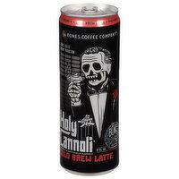 Bones Coffee Company Cold Brew Latte, Holy Cannoli - 11 Fluid ounce 